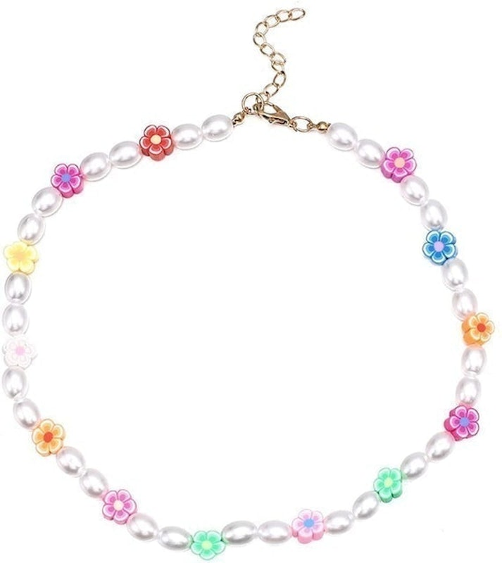 Boho Pearl Beaded Choker Necklaces 1