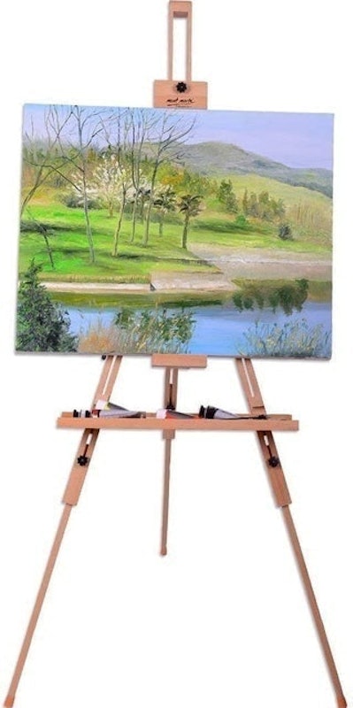 Beech Tripod Easel 1