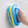EXGOX Multipurpose Heavy Duty Scrubbing Brush With Handle 1