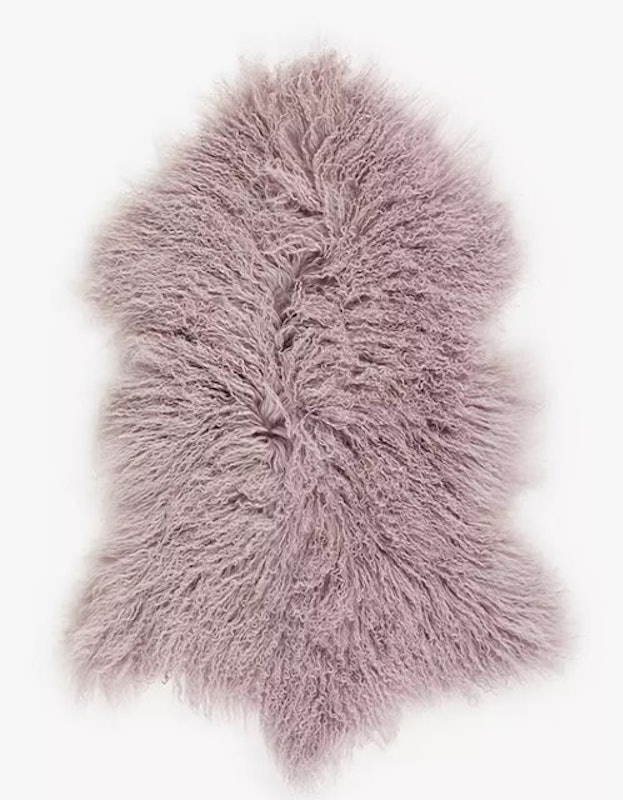 Sheepskin Mongolian Rug, Clover 1