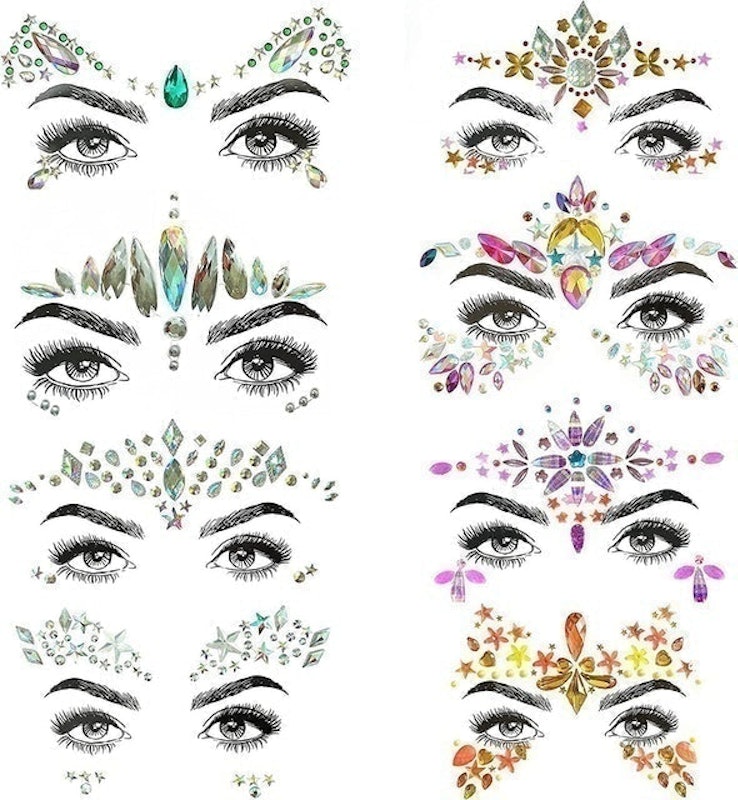 Mermaid Face Gems 1