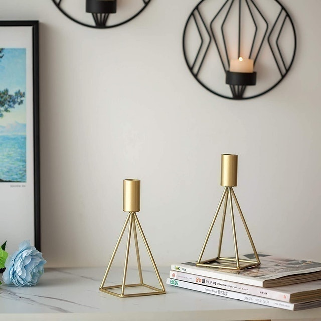Geometric Candlestick Holder  2