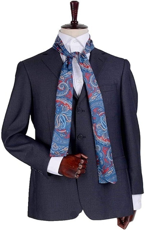 Silk Paisley Scarf 3
