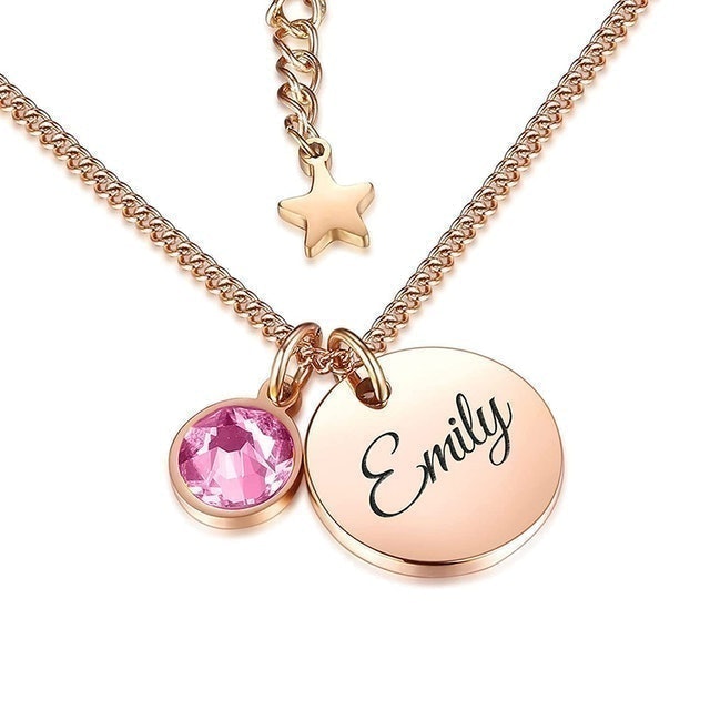 10 Best Personalised Necklaces UK 2024 | Pendants, Birthstones, Initials and More 3