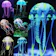 Uniclife Six Glowing Jellyfish Ornaments 1