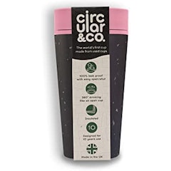 Recyclable Reusable Leak-Proof Circular Cup