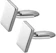 Tinksky Silver Classic Cufflinks 1