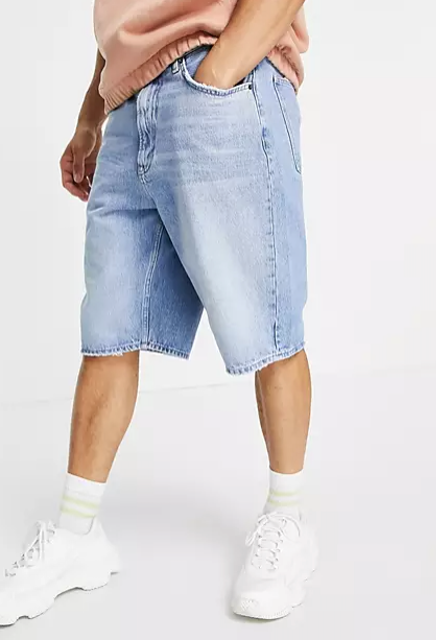 Loose Denim Shorts 1