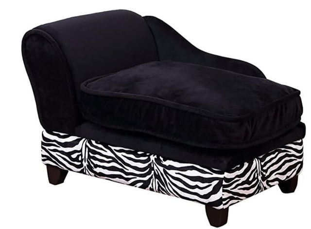 Zebra Stripe Print Lounger 2