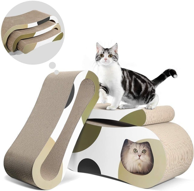 3-in-1 Scratching Lounge Bed 1