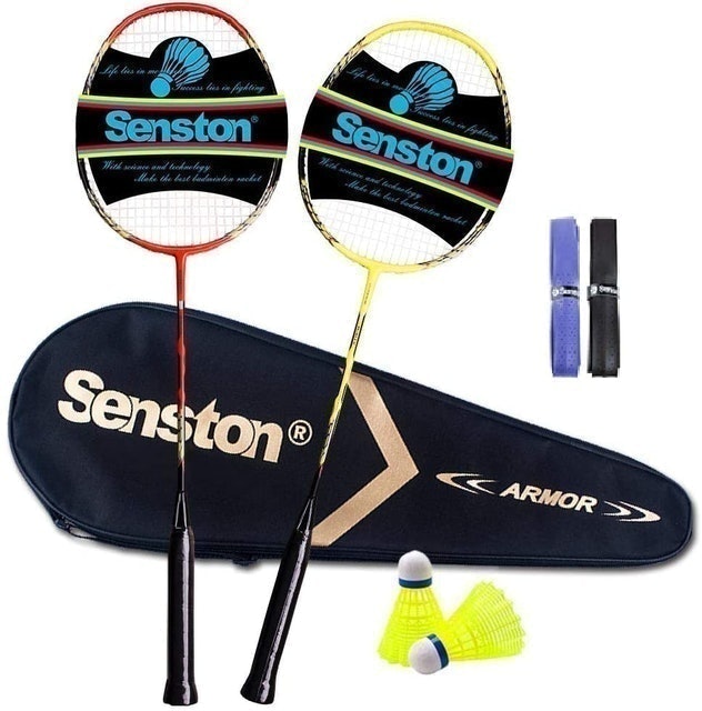 2 Player Badminton Racket Set 1
