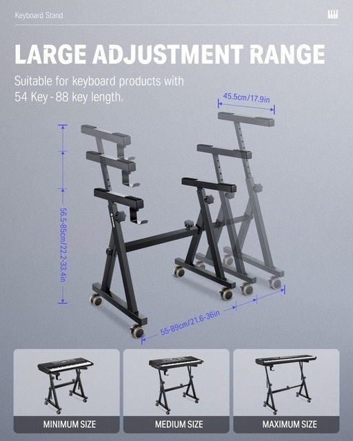 Heavy Duty Keyboard Stand 3
