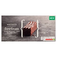 Free From Chocolate Cake Slices