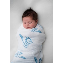 100% Bamboo Baby Swaddle Blankets - Pack of 4