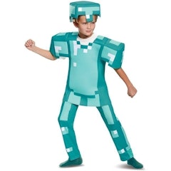 Minecraft Deluxe Diamond Armour Costume