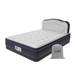 Yawn Double Air Bed with Headboard