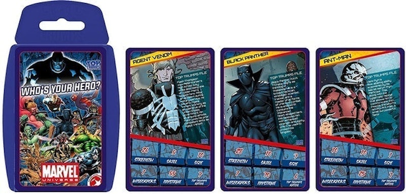 Marvel Universe Top Trumps Cards 2