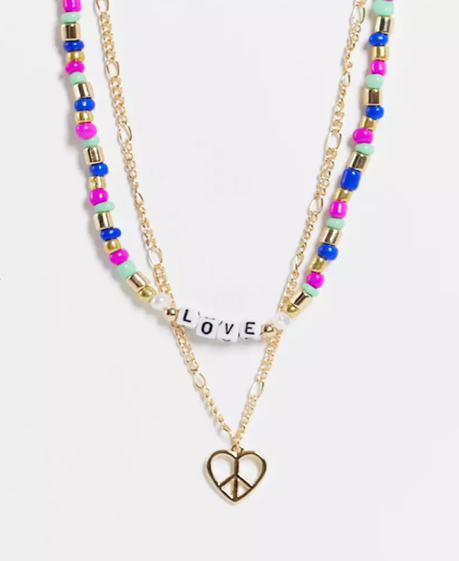 Peace and Love Necklace 1