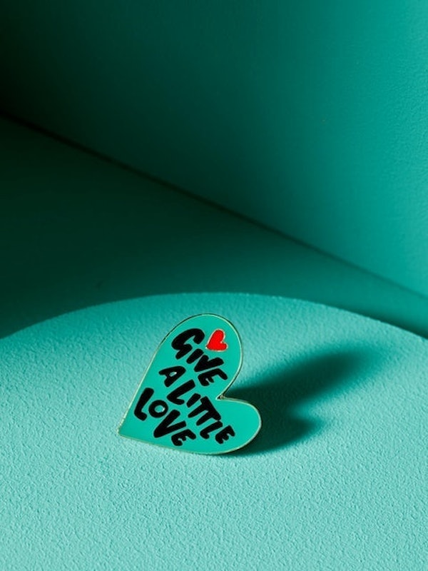 Give a Little Love Pin Badge 3