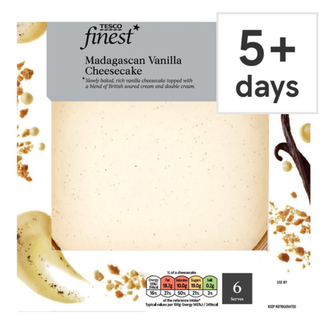 Madagascan Vanilla Cheesecake 1