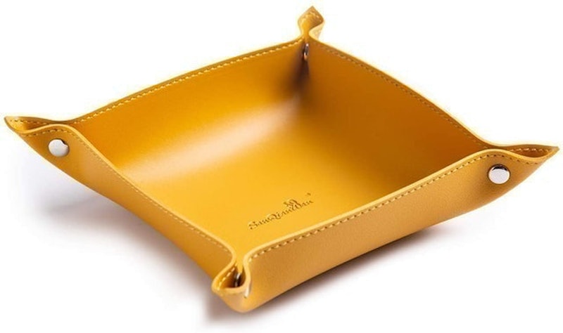 Pop Up Leather Trinket Dish 1