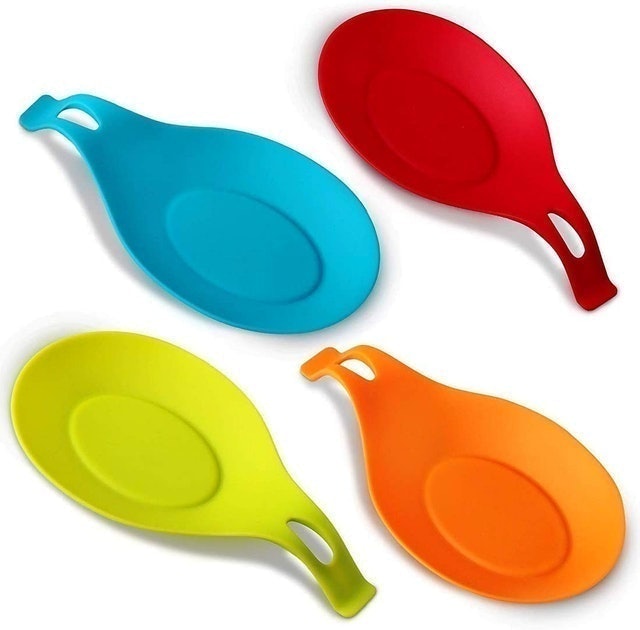 Kitchen Silicone Spoon Rest 1
