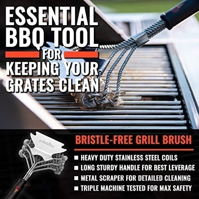 Bristle Free Grill Brush 2