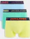 Jack & Jones 3 pack trunks in neon multi colour 1