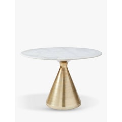 Silhouette Marble 4 Seater Dining Table