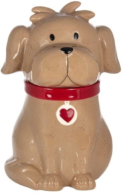 Dog Biscuit Barrel With Lid 1