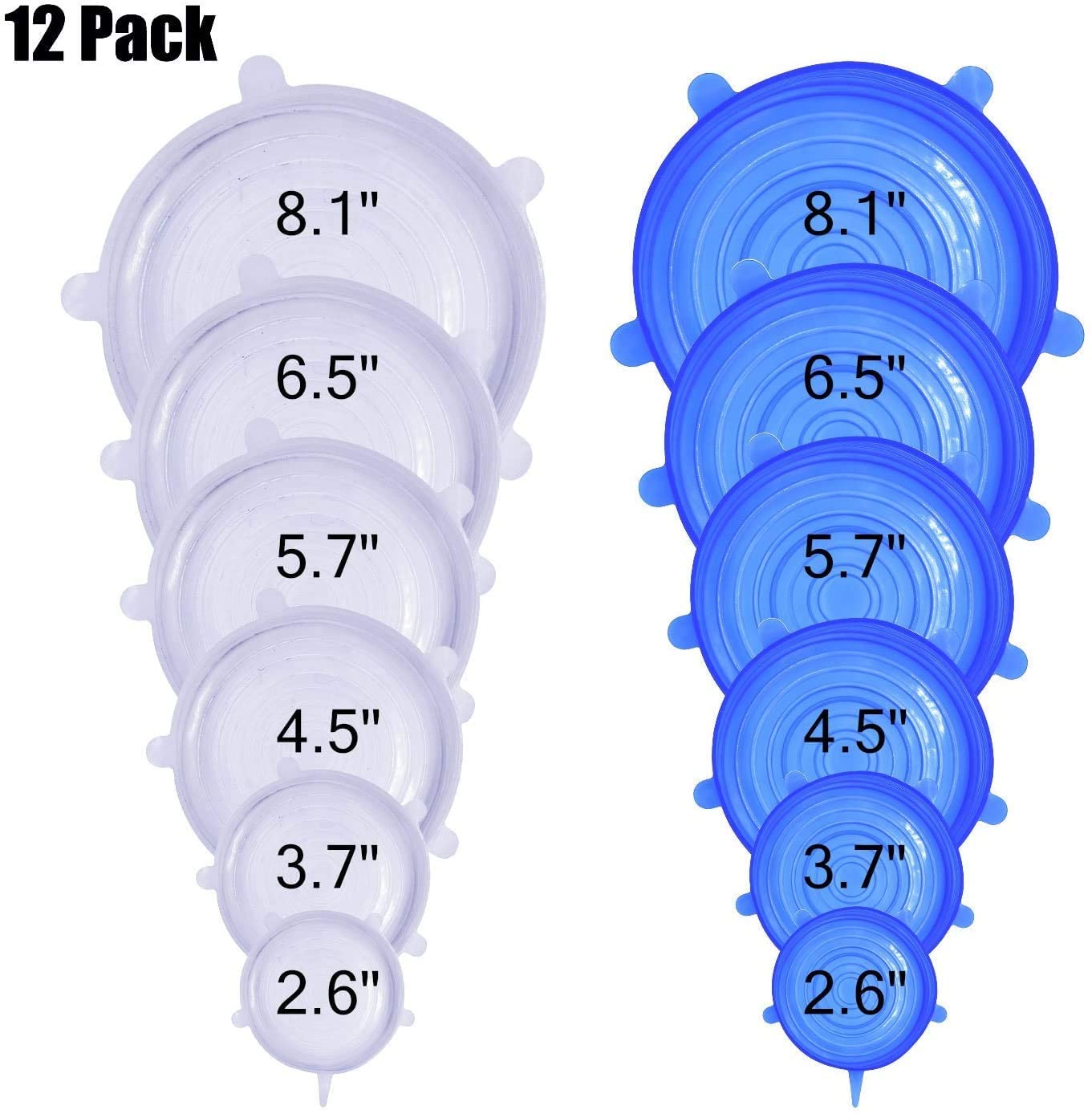 1. DigHealth Silicone Stretch Lids 2