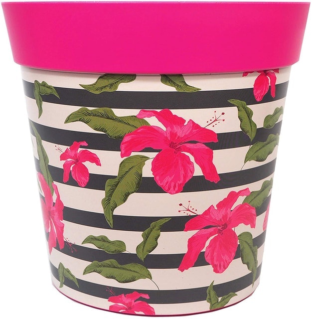 Watercolour Floral Plant Pot 1