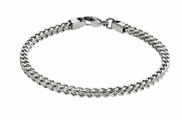 Stainless Steel Box Curb Bracelet 2