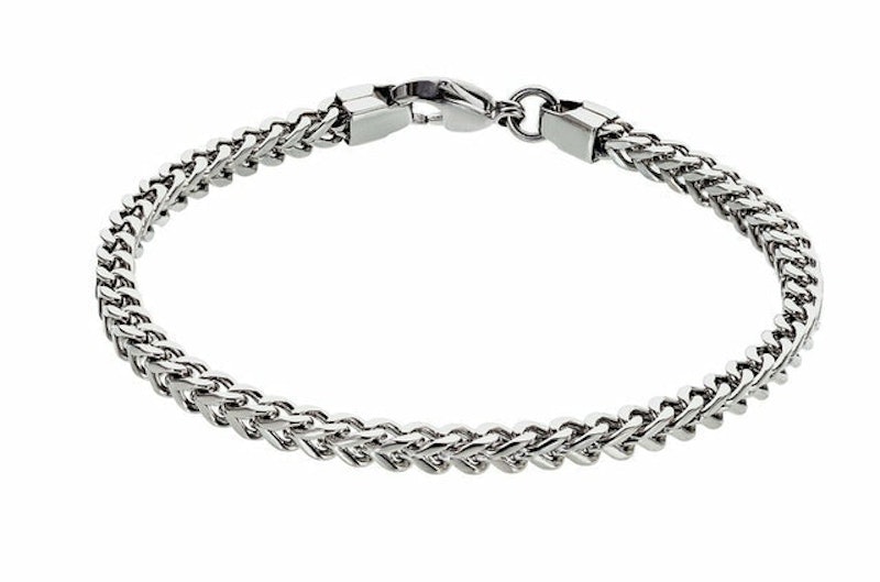Stainless Steel Box Curb Bracelet 2