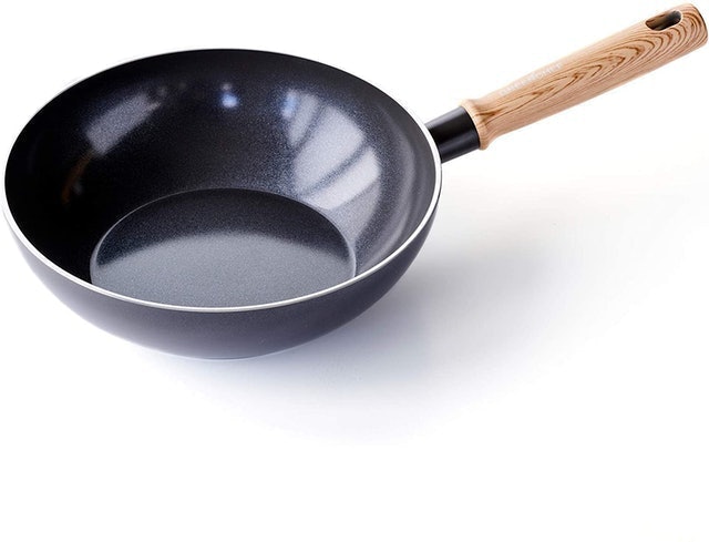 Non Stick Toxin-Free Ceramic Open Wok 1