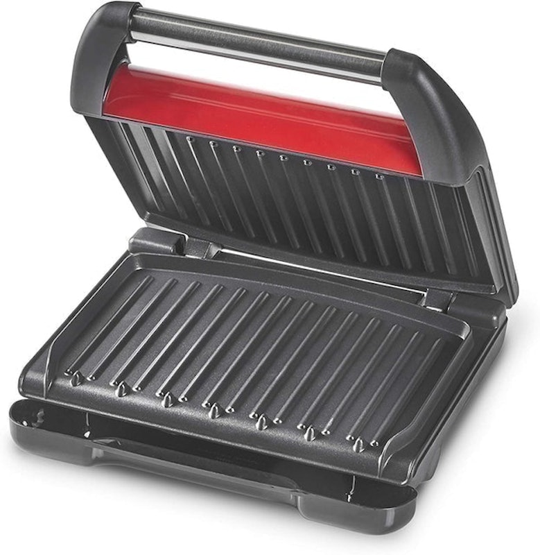 Medium Red Steel Grill 1