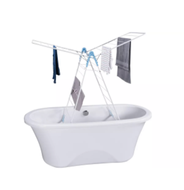Large Cross Wing Clothes Airer 2