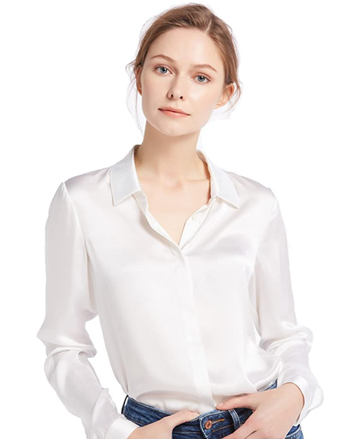 Charmeuse Silk Blouse 1