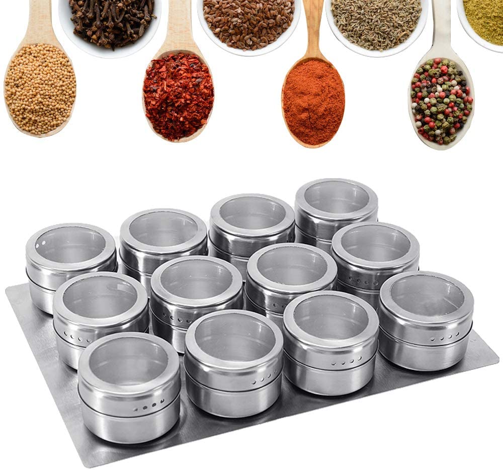 Spice Tin Magnetic Storage Containers 1