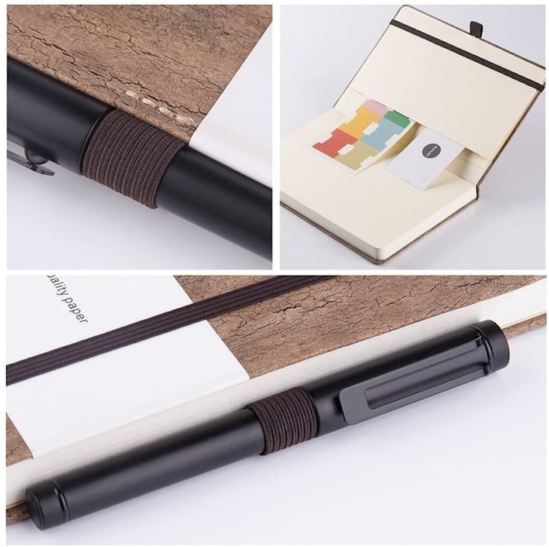 Eco-Friendly Cork Cover Hardback Dot Grid Journal 2