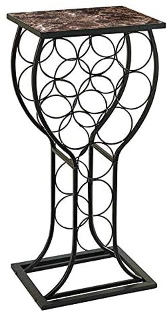 Marble Finish Wine Rack 1