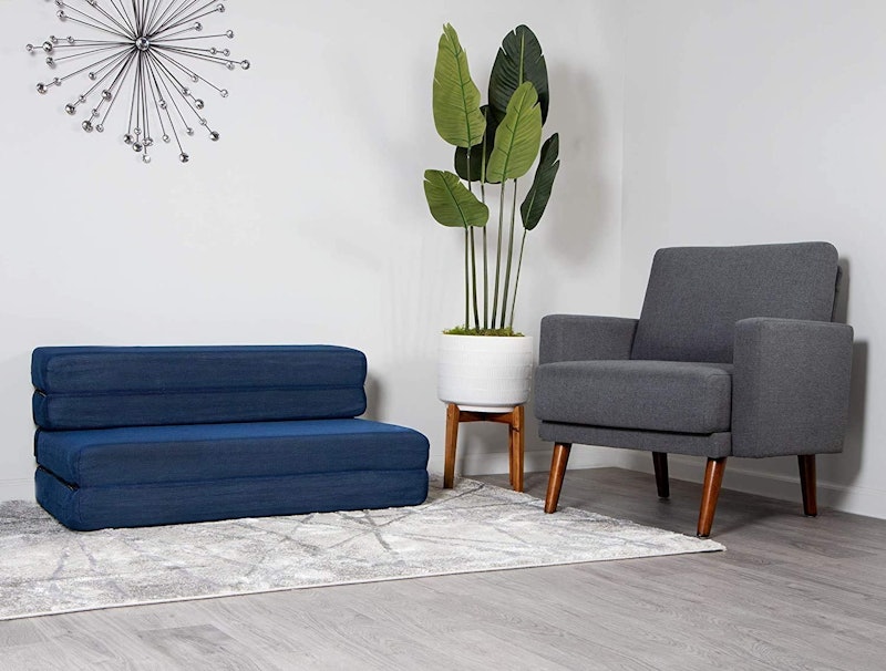 Tri-Fold Foam Folding Mattress and Sofa Bed 2