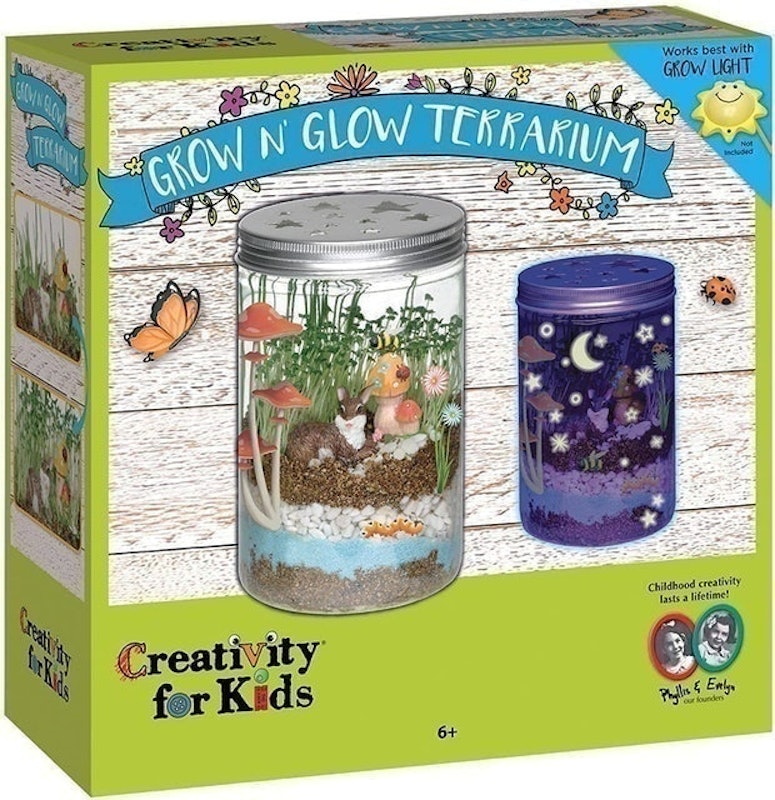 Creativity For Kids Grow 'N Glow Terrarium 1