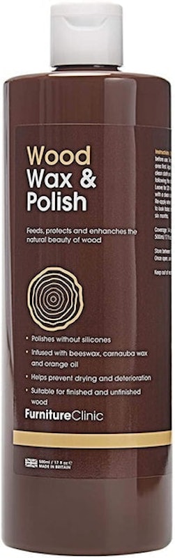 Orange Scented Wood Wax & Wood Polish 1
