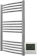 Greened House Electric Chrome Curved Towel Rail 1