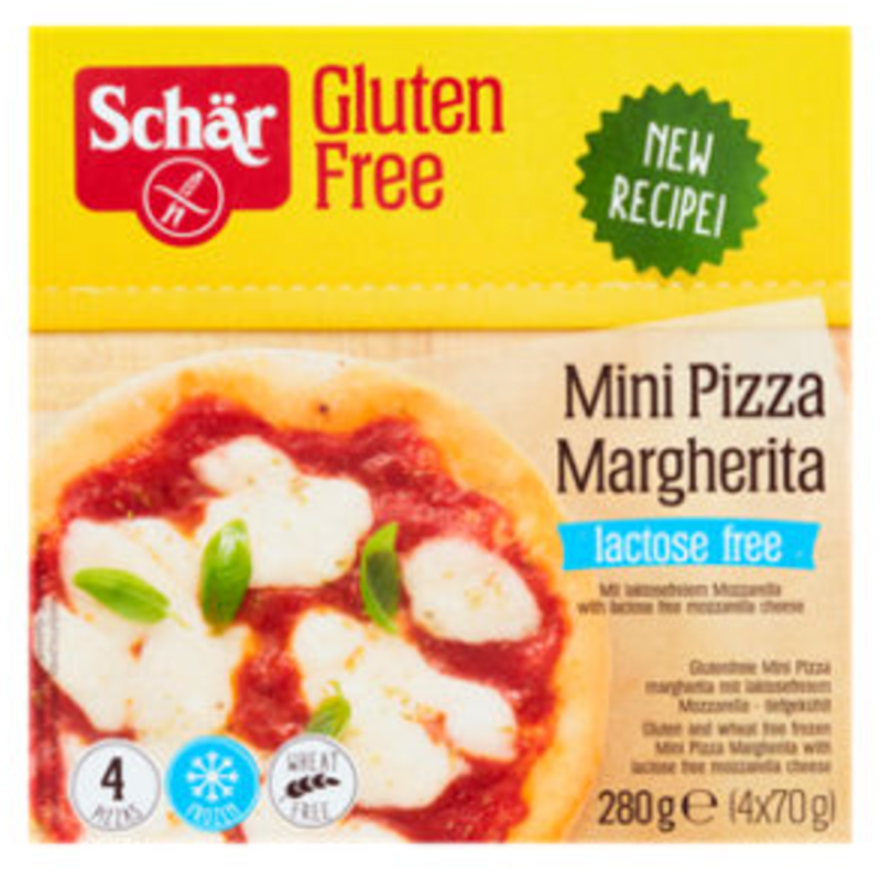 Bontà d Italia Gluten Free 4 Mini Margherita Pizzas 1