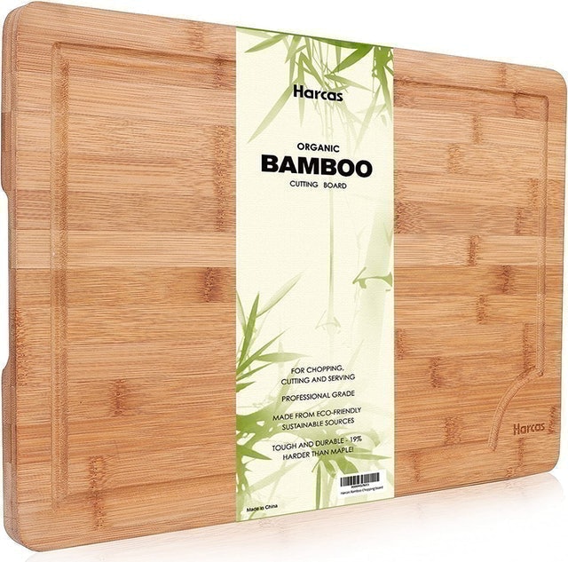 Premium Organic Bamboo Chopping Board  1