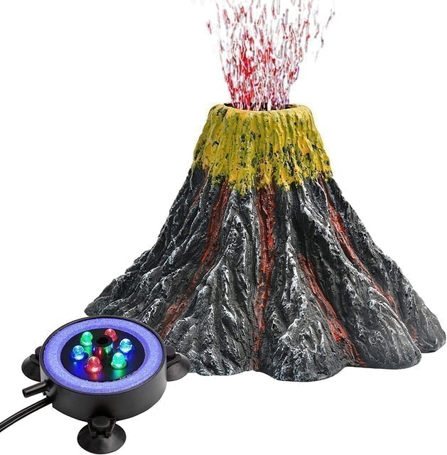 Aquarium Volcano Bubbler Ornament  1