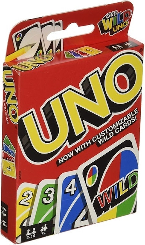 Uno Card Game With Wild Cards 1