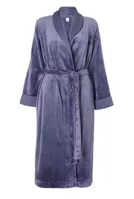 Satin Fleece Robe 3